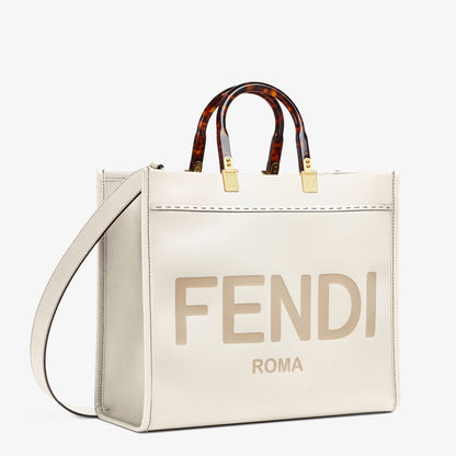 FENDI Sunshine midium tote bag White