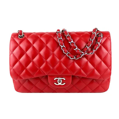 CHANEL CLASICA CIERRE PLATEADO