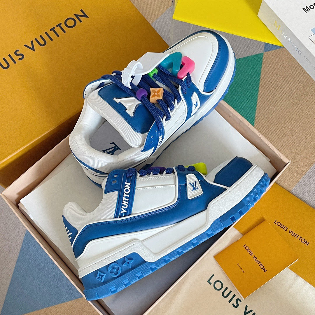 LV Maxi Trainer Sneaker Blue