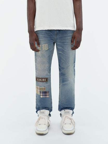 AMIRI JEANS CHINA WALL