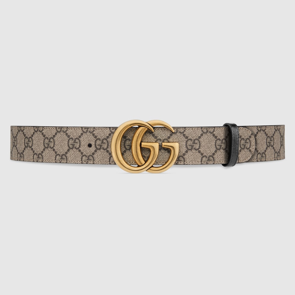 Gucci GG MARMONT REVERSIBLE BELT 3.7cm