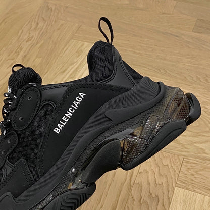 Balenciaga Triple S In Black Full