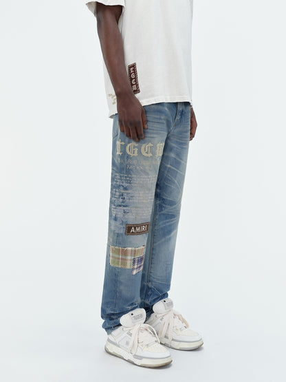 AMIRI JEANS CHINA WALL