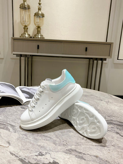 Alexander McQueen Oversized Sneakers White Blue