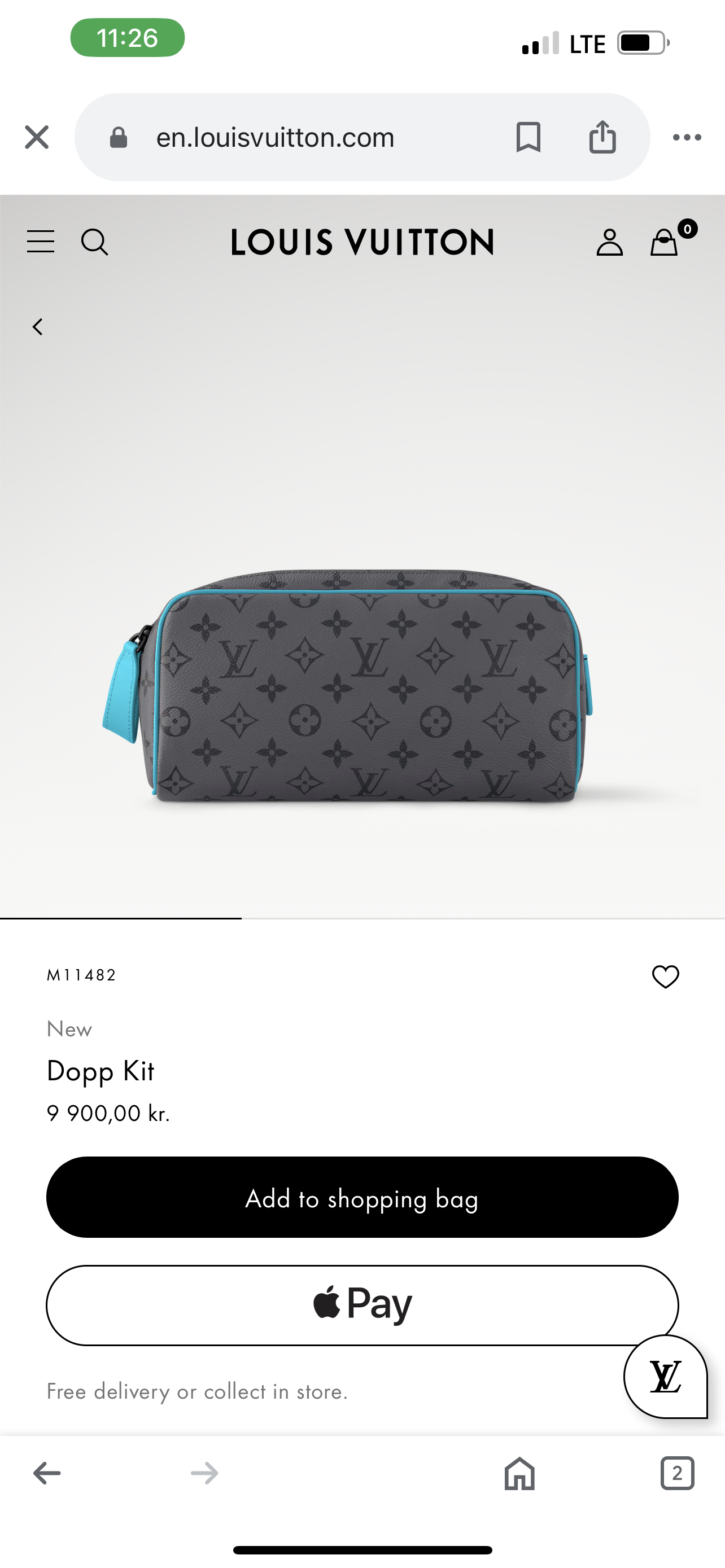 LV M11482 Dopp Kit 2024