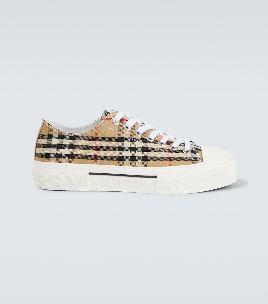 Burberry check sneakers