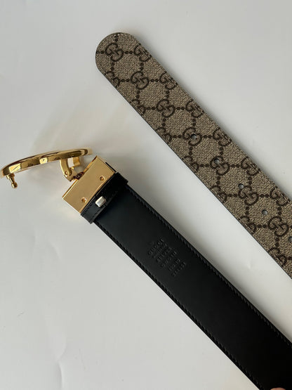 Gucci GG MARMONT REVERSIBLE BELT 3.7cm