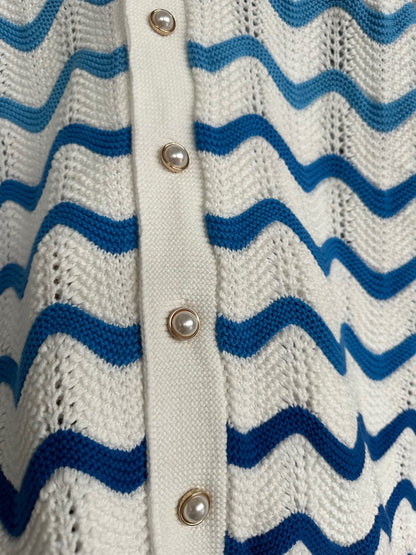 CASABLANCA CROCHET KNIT SHIRTS