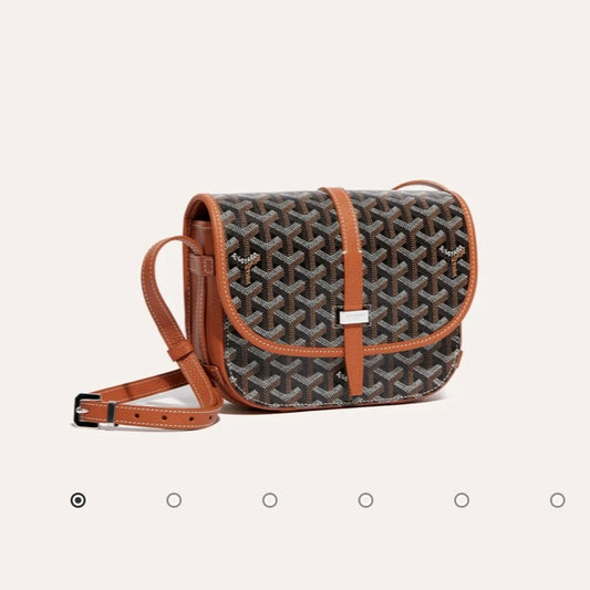 GOYARD Belvedere PM BLACK/NATURAL