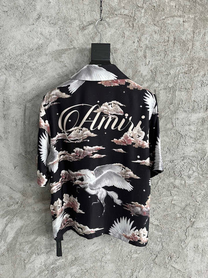 AMIRI CAMISA ALL OVER PEGASUS VACATION