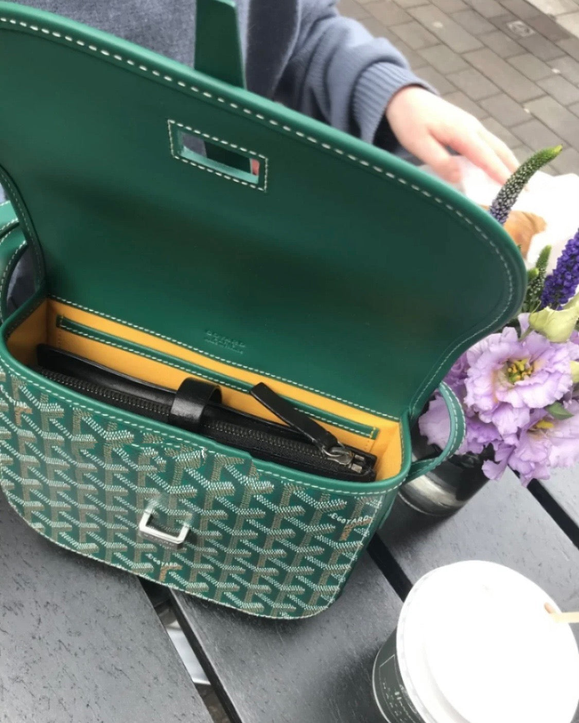 GOYARD Belvedere PM GREEN