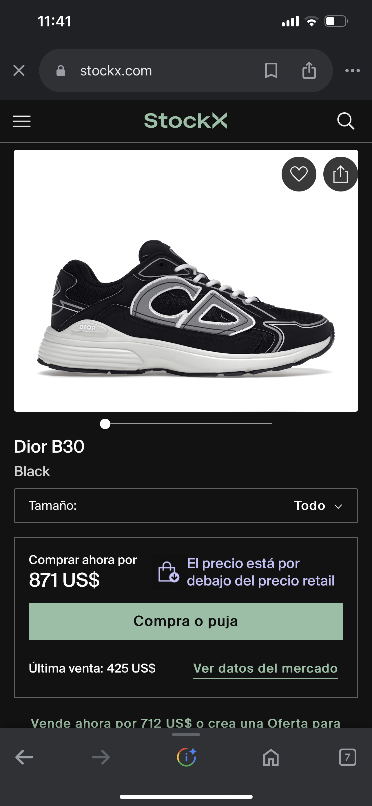 DIOR B30 Sneakers