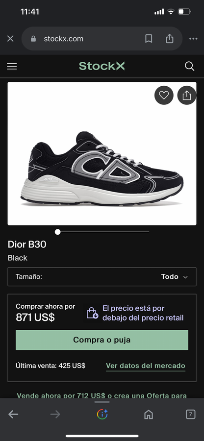 DIOR B30 Sneakers