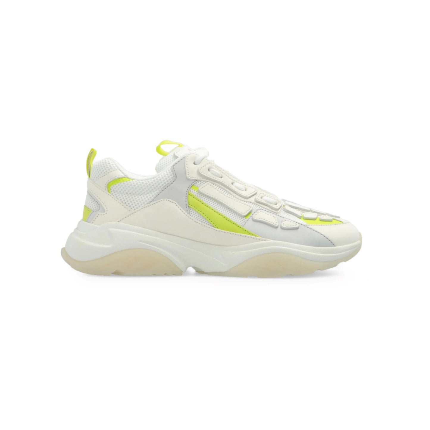 AMIRI Bone Runner white yellow Neon