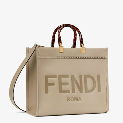 FENDI Sunshine midium tote bag gris