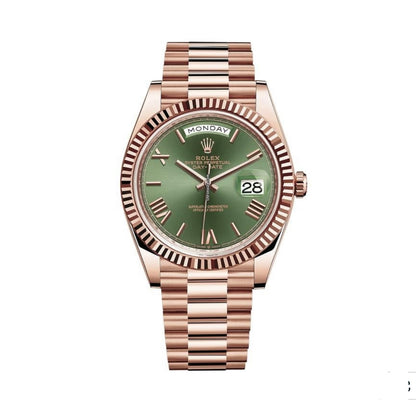 Rolex Day-Date 40
Everose Gold Olive Green 'Anniversary' Dial Ref: 228235