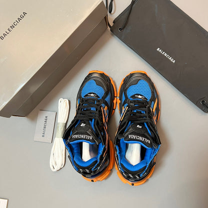 BALENCIAGA RUNNER 'Caged Mesh Runners Knicks Color Way in Multicolor