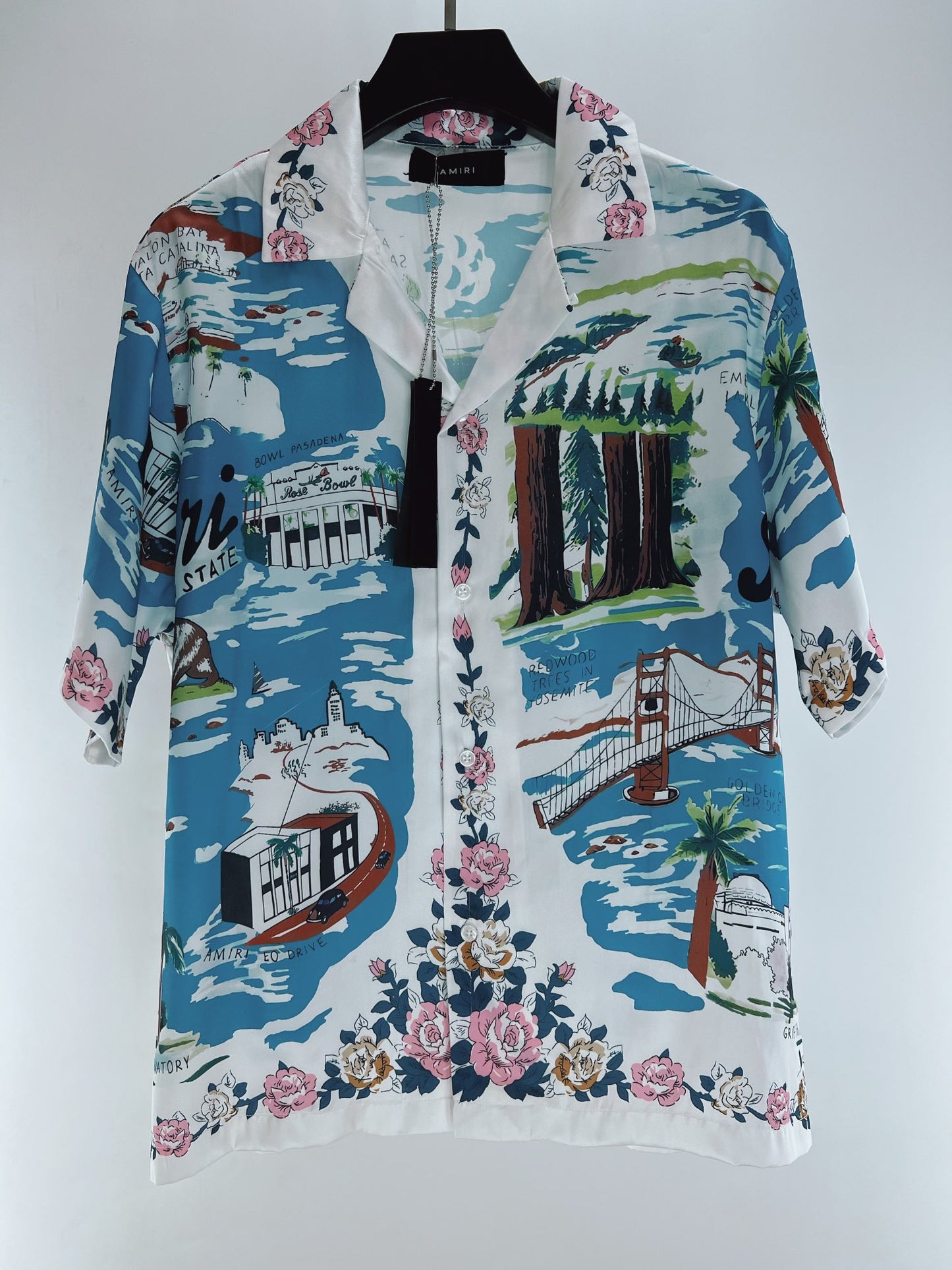 AMIRI CAMISA HAWAIIAN BOWLING