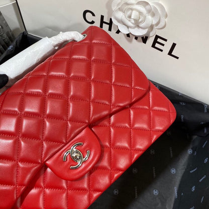 CHANEL CLASICA CIERRE PLATEADO