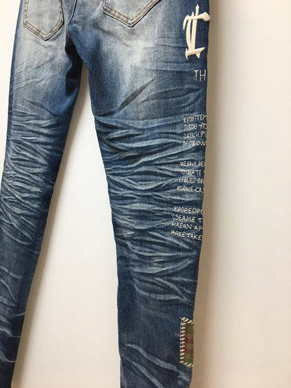 AMIRI JEANS CHINA WALL