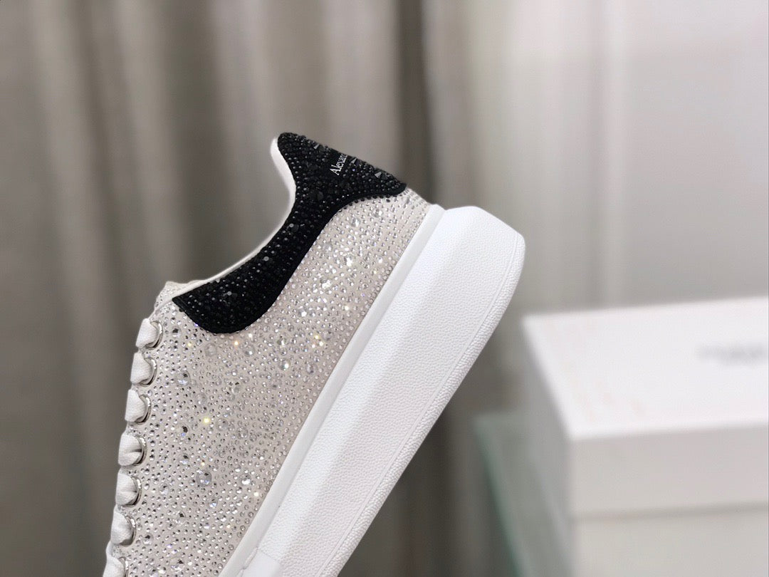 Alexander McQueen Oversized Sneakers Crystal Embellished