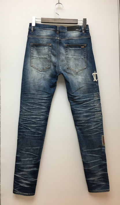 AMIRI JEANS CHINA WALL