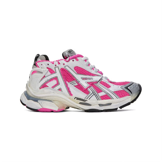 BALENCIAGA RUNNER White Flou Pink