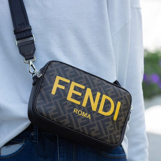 Fendi Diagonal Camera Case Fendi Logo