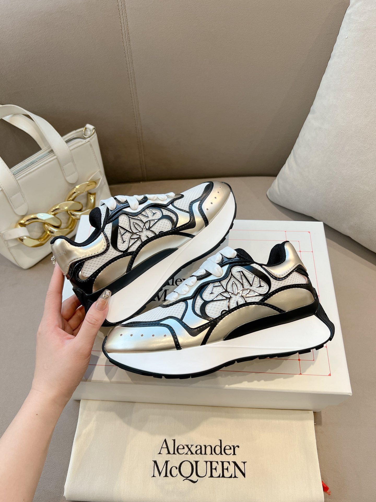 Alexander McQueen Sprint Runner Sneakers