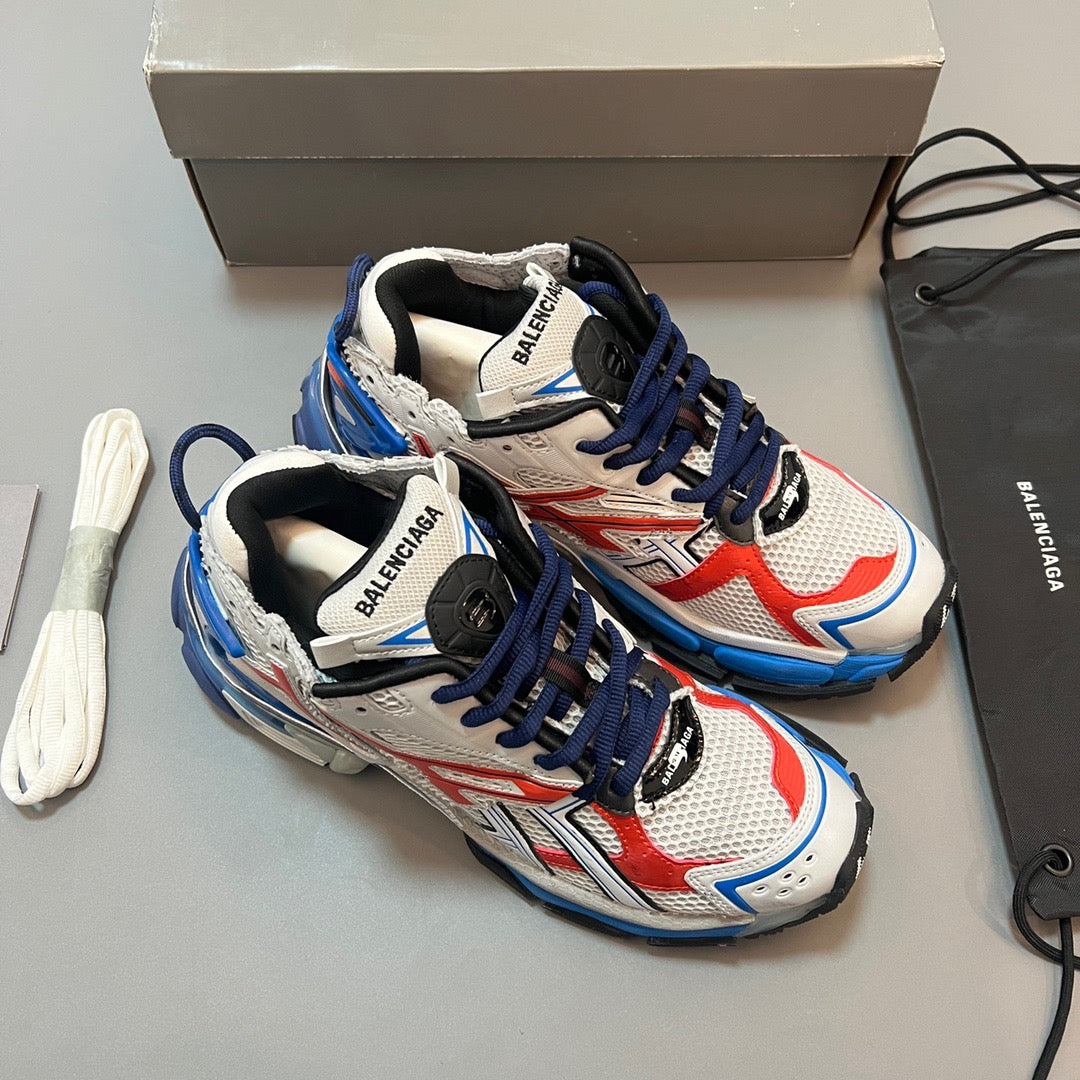 BALENCIAGA RUNNER Blue Orange Multi color