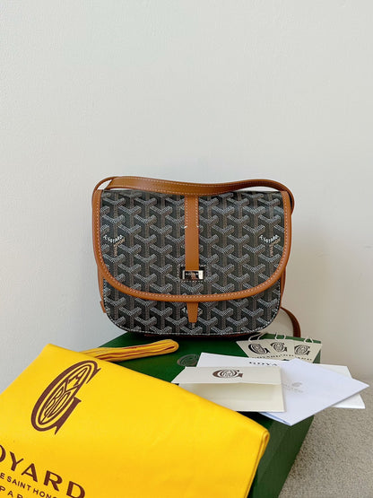 GOYARD Belvedere PM BLACK/NATURAL