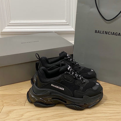 Balenciaga Triple S In Black Full