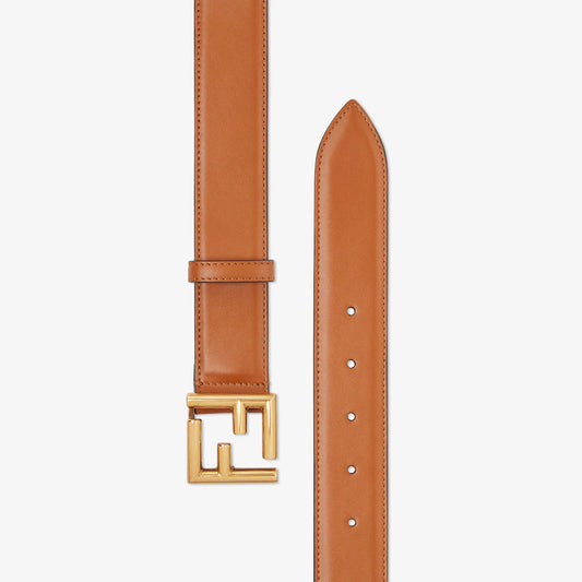 FENDI brown FF BELT