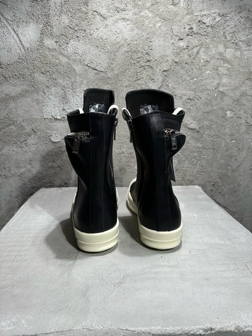 Rick Owens Leather Sneakers