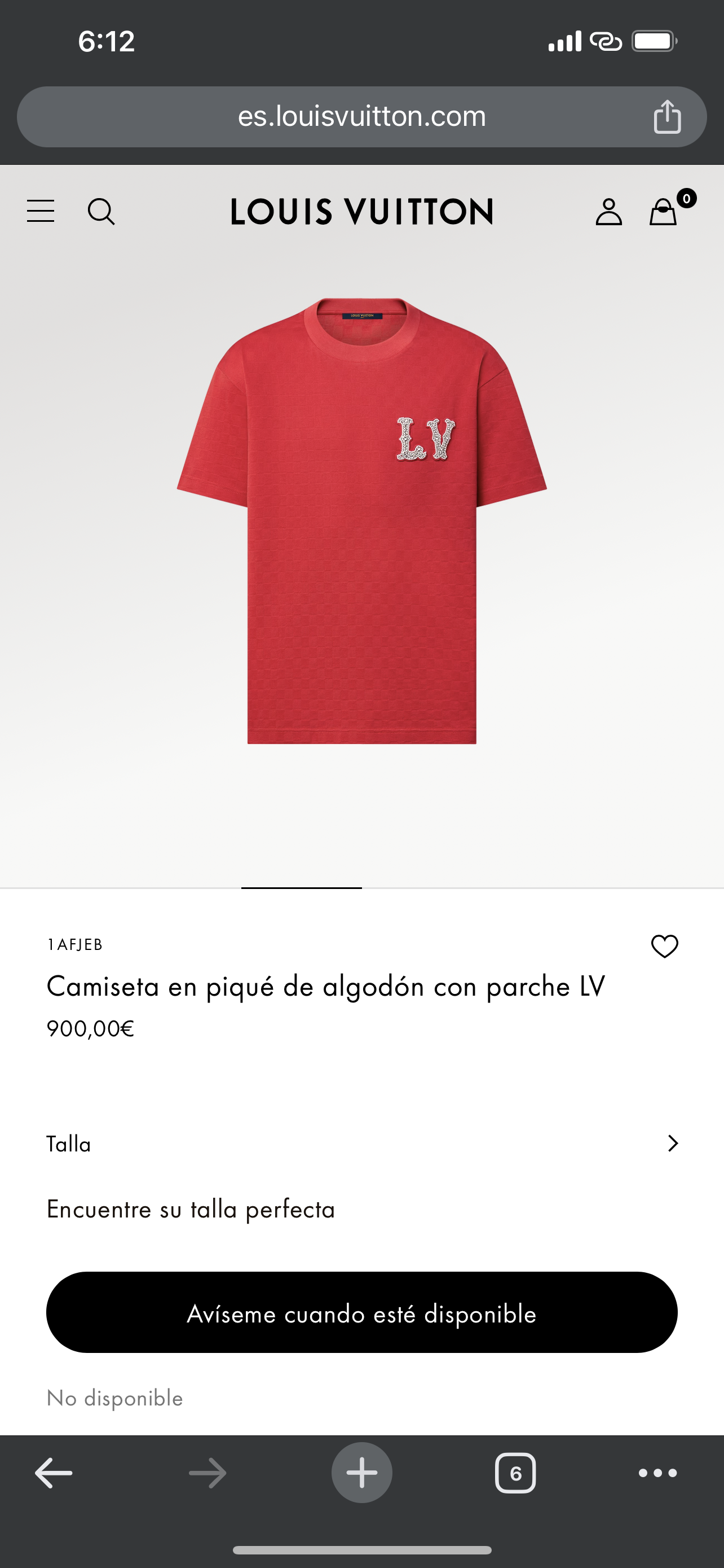 LV TShirt 1AFJEB