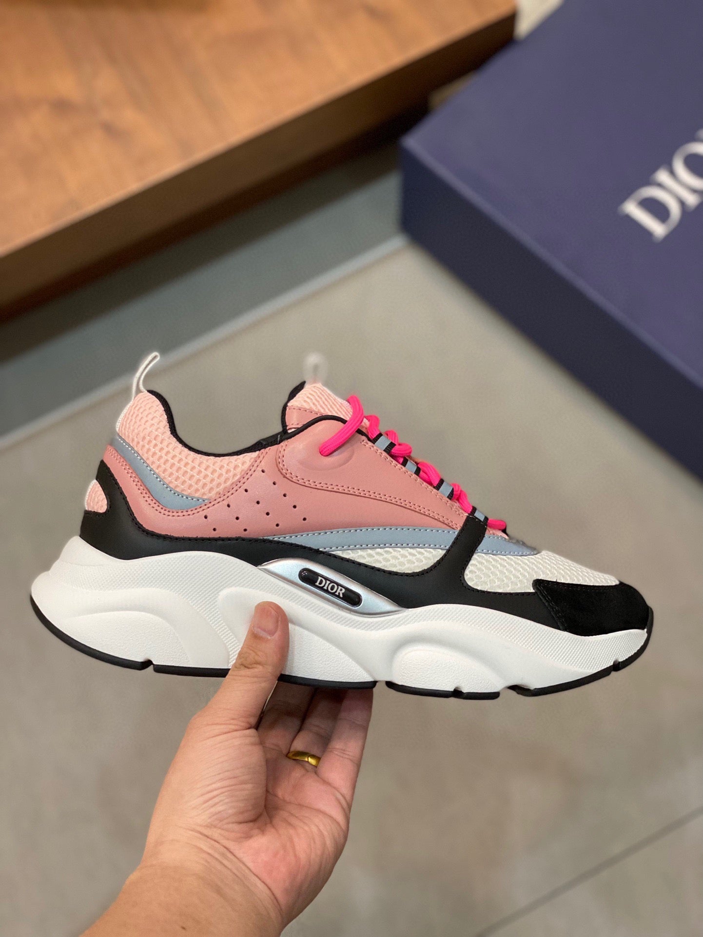 Dior B22 Calf skin pink Salmon