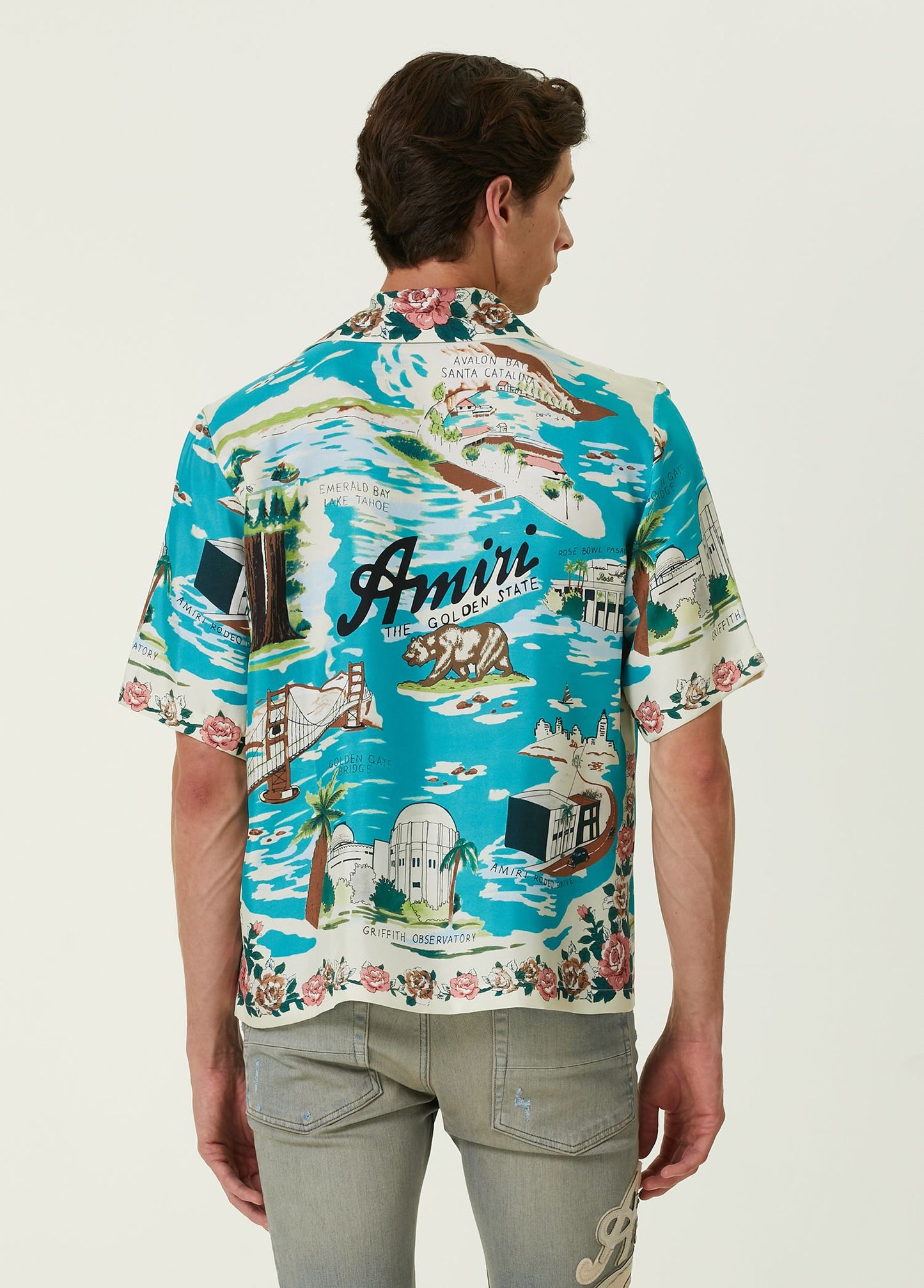 AMIRI CAMISA HAWAIIAN BOWLING