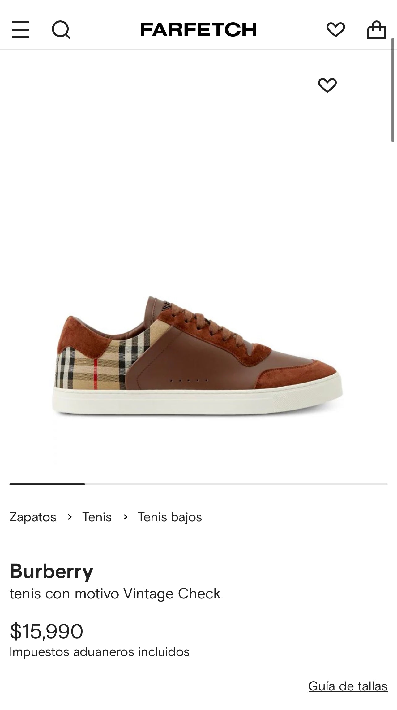 Burberry Sneaker Check