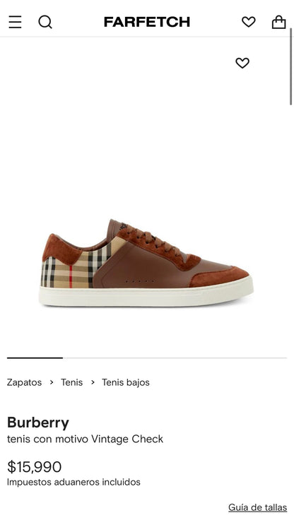 Burberry Sneaker Check