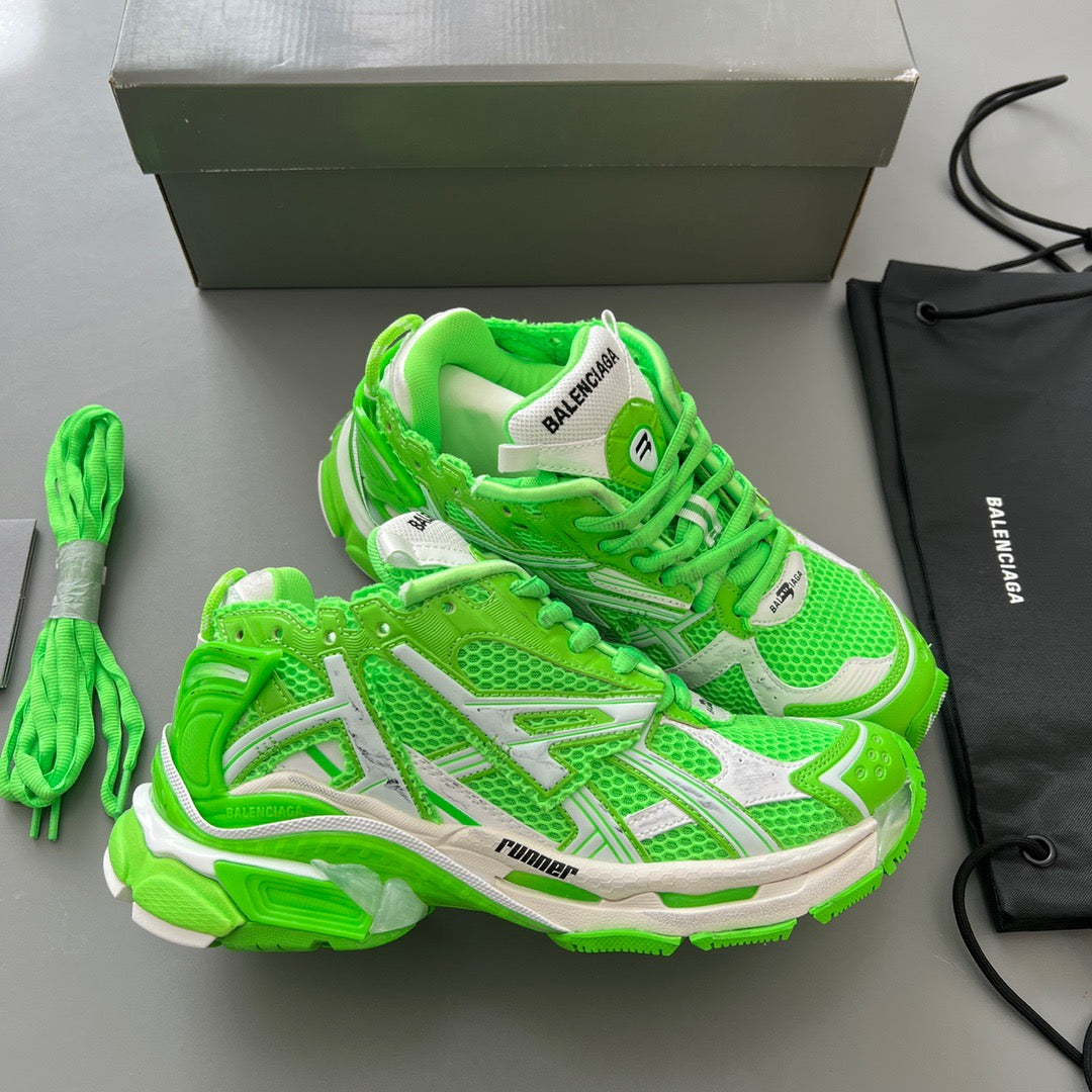 BALENCIAGA RUNNER Flou Green