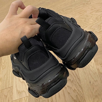 Balenciaga Triple S In Black Full