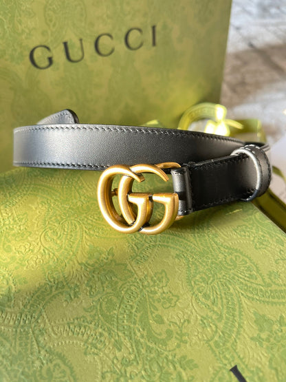 Gucci GG MARMONT THIN BELT 2cm