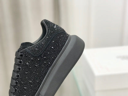 Alexander McQueen Oversized Sneakers Crystal Embellished