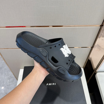 AMIRI Sunday Slides Black