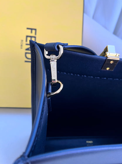 FENDI Sunshine midium tote bag black