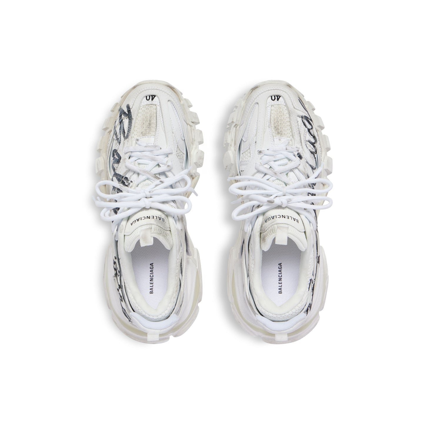 Balenciaga Track Signature White