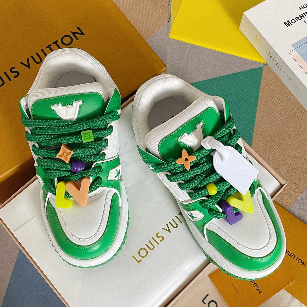 LV Maxi Trainer Sneaker Green