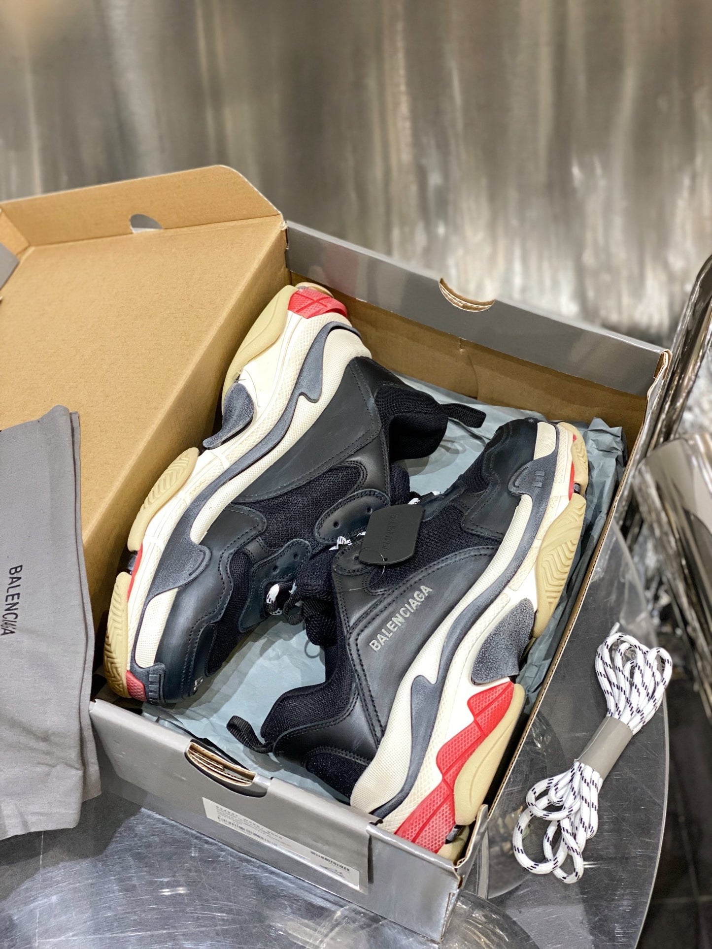 Balenciaga Triple S In Black