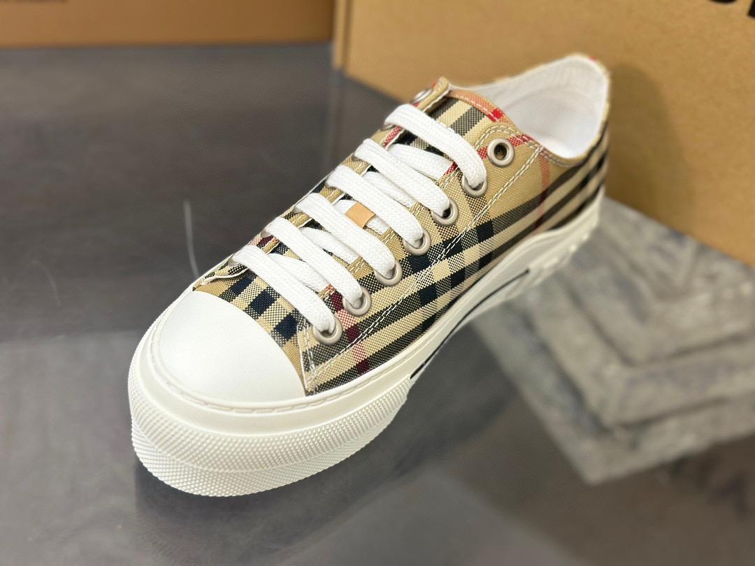 Burberry check sneakers