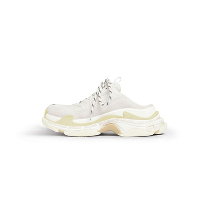 Balenciaga TRIPLE S MULE IN WHITE